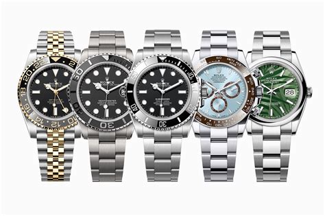 rolex modelle unterschiede|Rolex watch models.